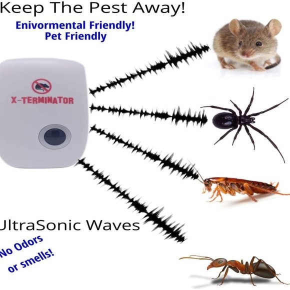 Ultrasonic Pest Repeller Mosquito Spider Cockroach Killer Reject Bug Rat mice - Picture 2 of 4